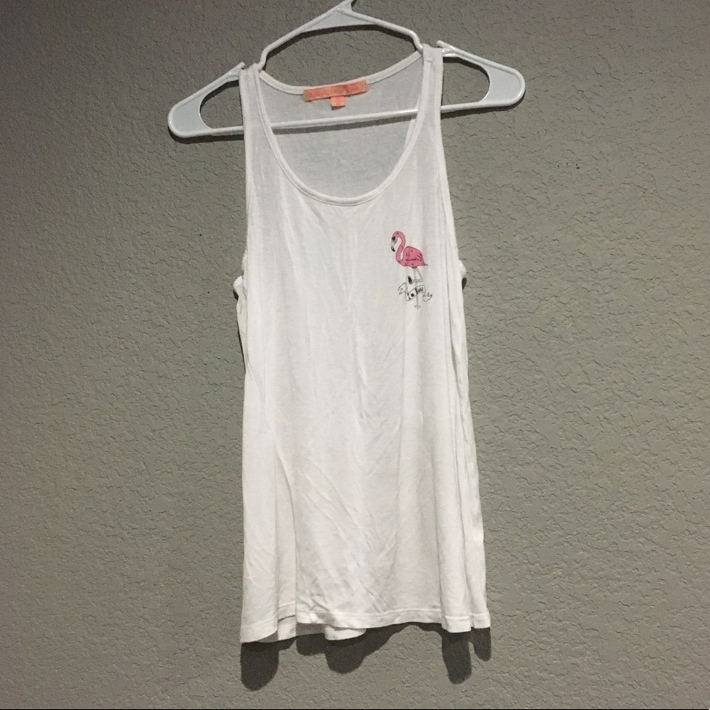 White tank top
